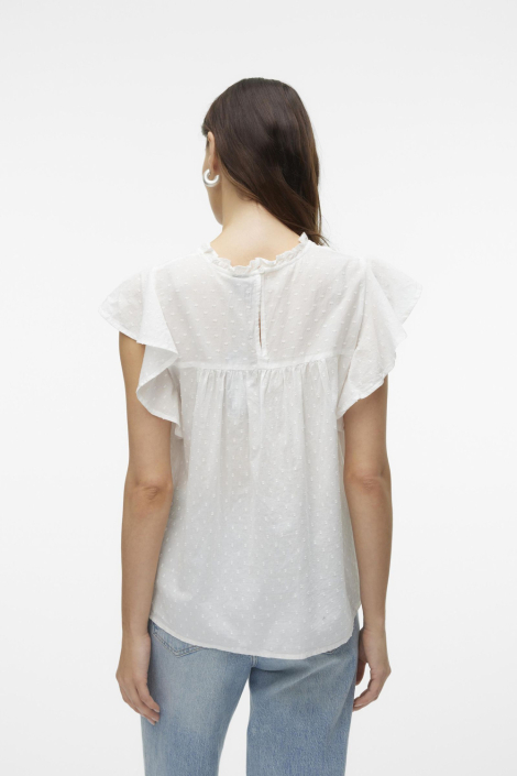 Vero Moda ecru dames t-shirt