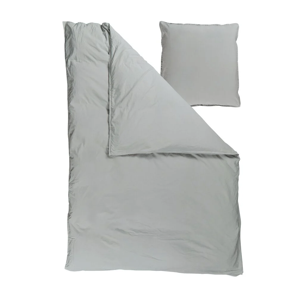 Bahne Interior  Pure Curly Percale sengetøj - lysegrå