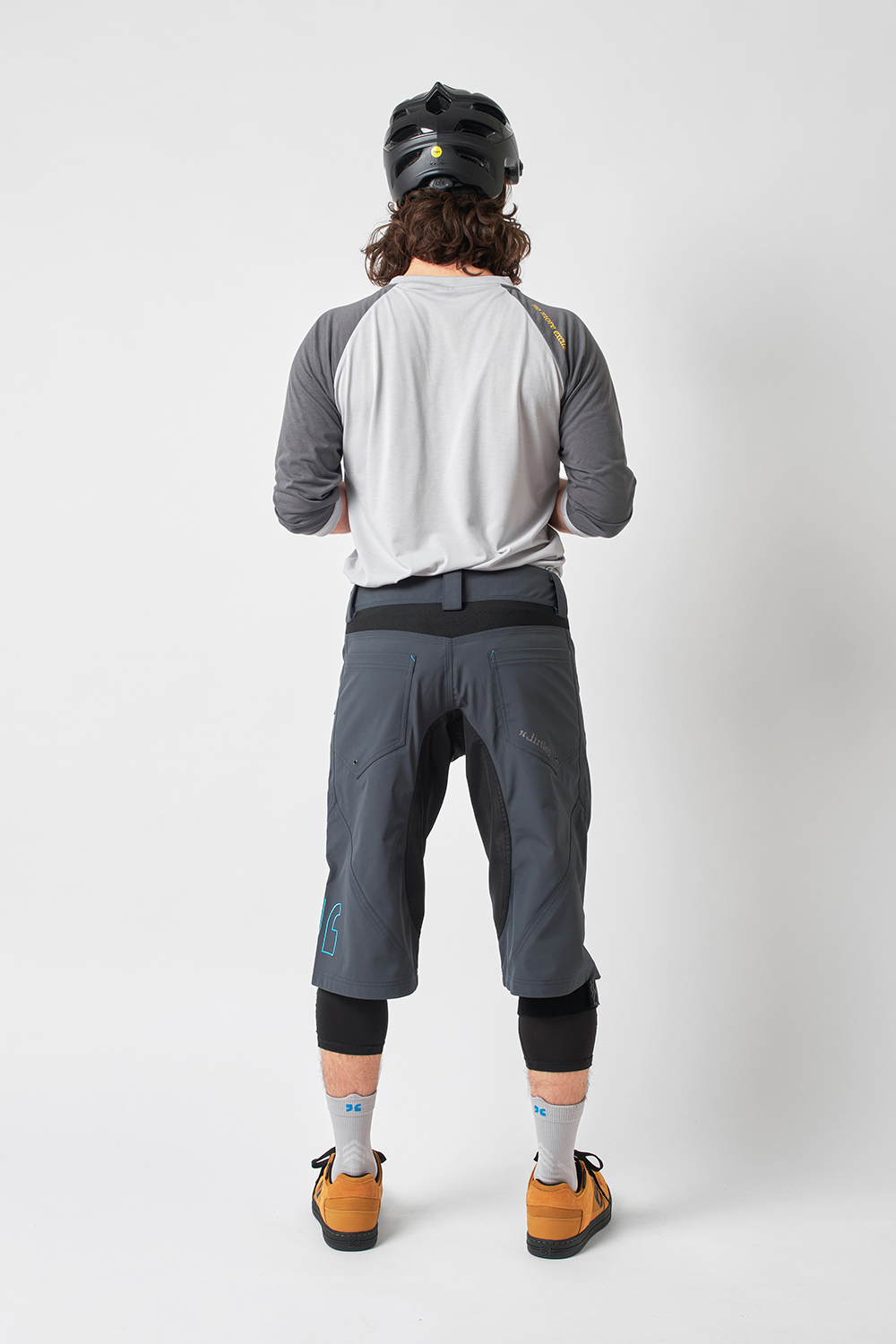 Dirtlej Trailscout Vandtætte MTB shorts Grå/Blå