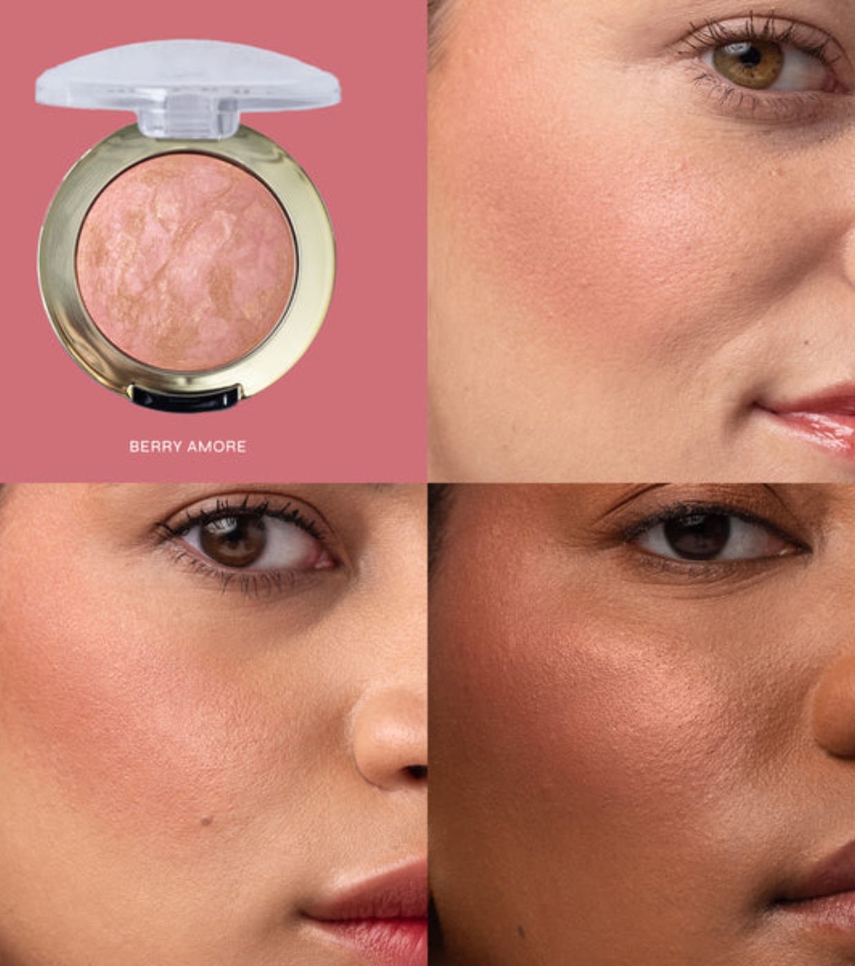 Milani - Blusher Baked Blush  - 03 Berry Amore