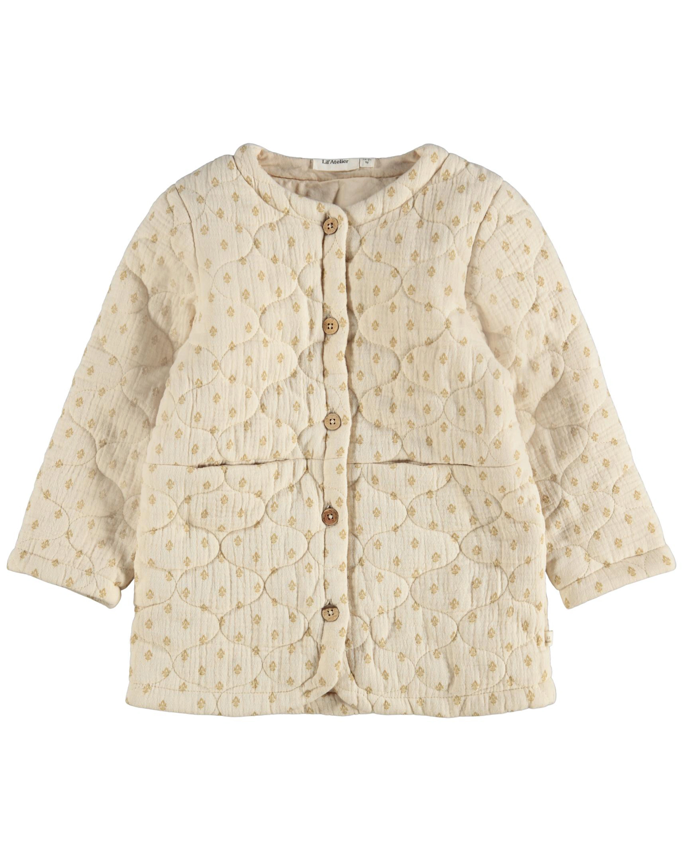 Steppjacke NMFDAMIR AOP in fog