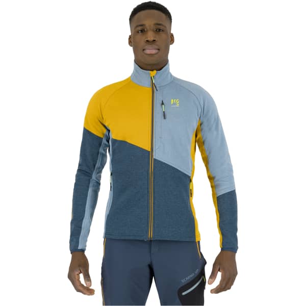 Veste polaire ski rando KARPOS FEDERA F-Z FLEECE STARGAZER/GOLDEN/SMOKE