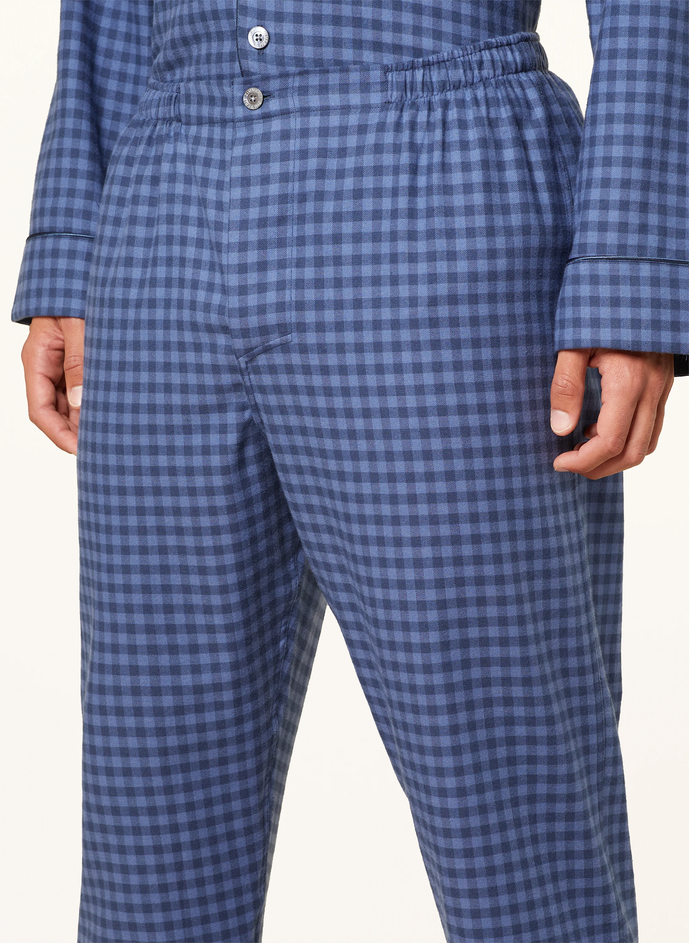 zimmerli Schlafanzug COZY FLANNEL aus Flanell