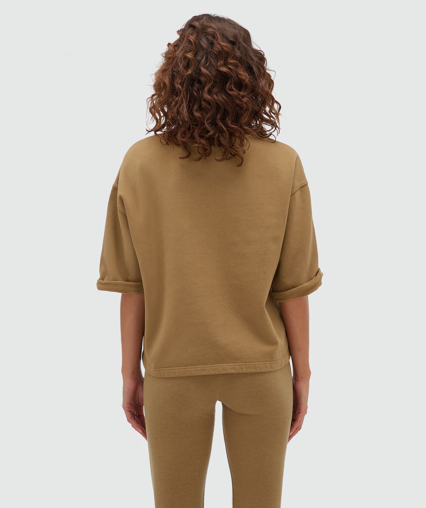 JV-INDIRA oversized sweater  - khaki