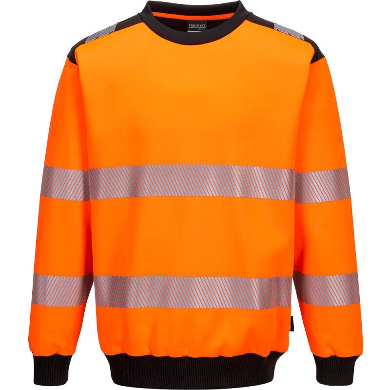 Portwest PW379 Sweat à col rond PW3 haute-visibilité