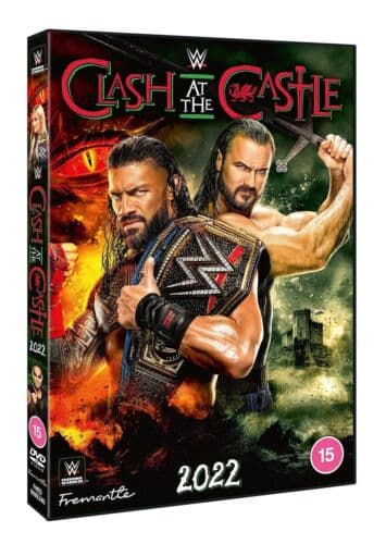 WWE: Clash at the Castle DVD (2022) Roman Reigns Cert 15 Region 2