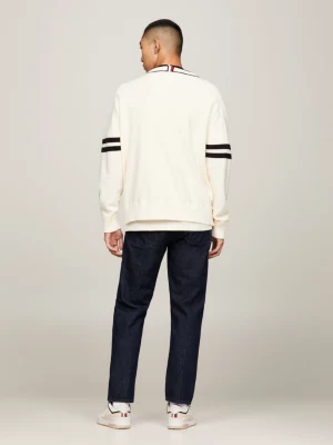 Cardigã Hilfiger Monotype com detalhes nas pontas
