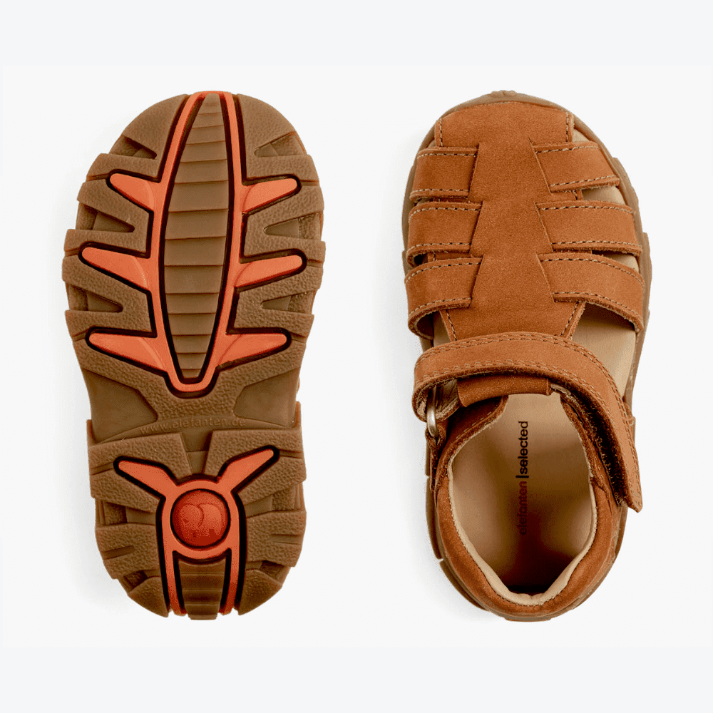 Elefanten Kindersandalen - Fisher Fido Maro - Braun