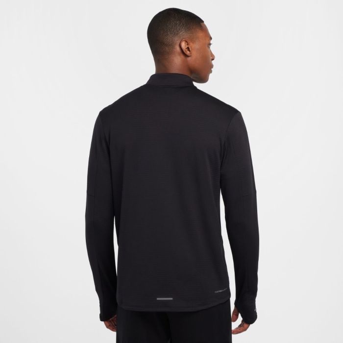 Nike Herre Mellemlag Therma-FIT Water-Repellent Element Half Zip Sort