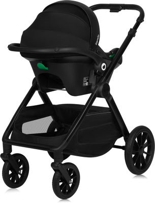 Lionelo Layla 3-in-1 Kombivogn, Black Onyx