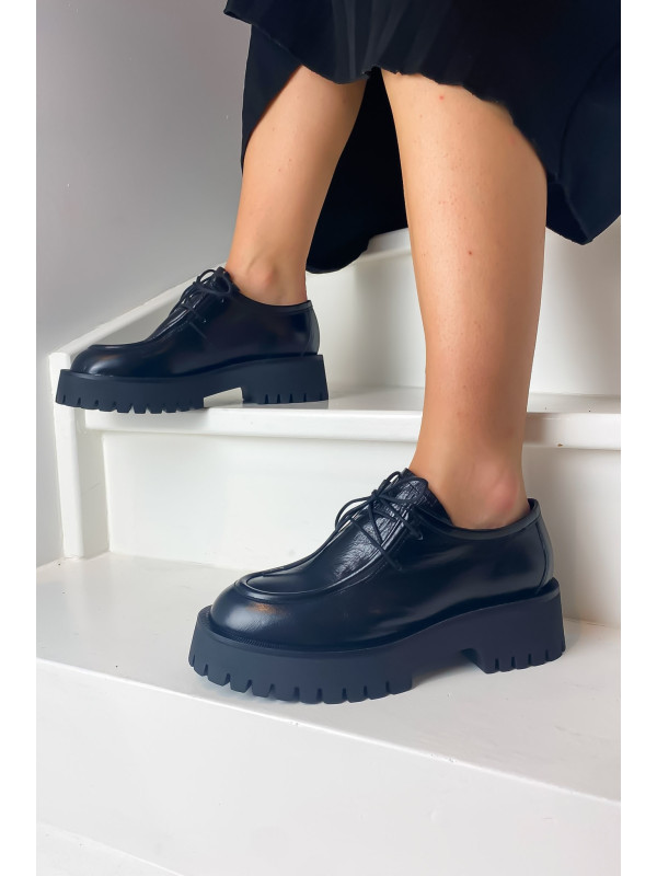 Mocassins E007E2 Mino Nero - Semerdjian