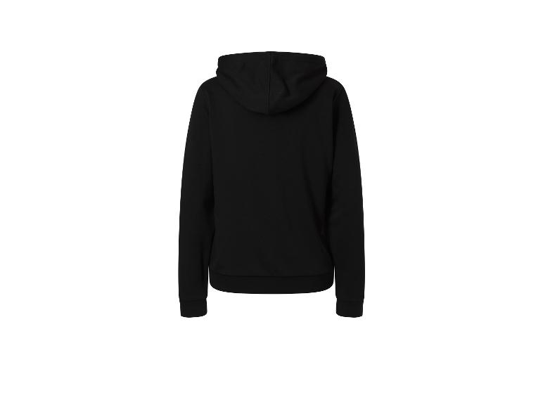 Dames hoodie met rits