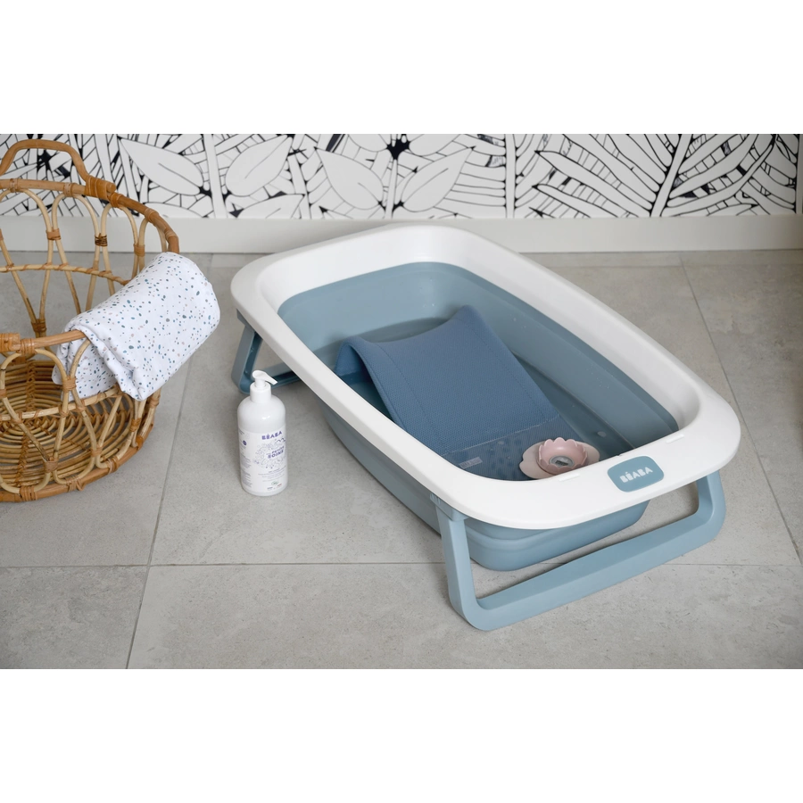 BEABA® Faltbadewanne Easy Pop Camélé'O baltikblau