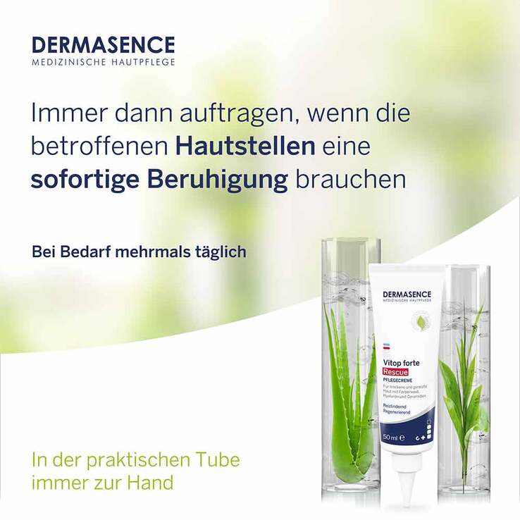 Dermasence Vitop forte Rescue Pflegecreme, 50 ml