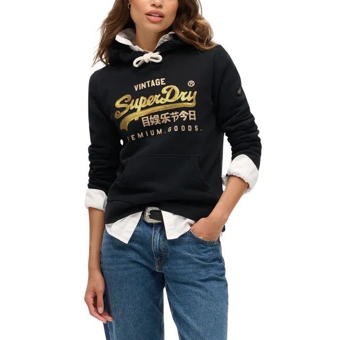 Superdry Vintage Logo Hoodie Dames