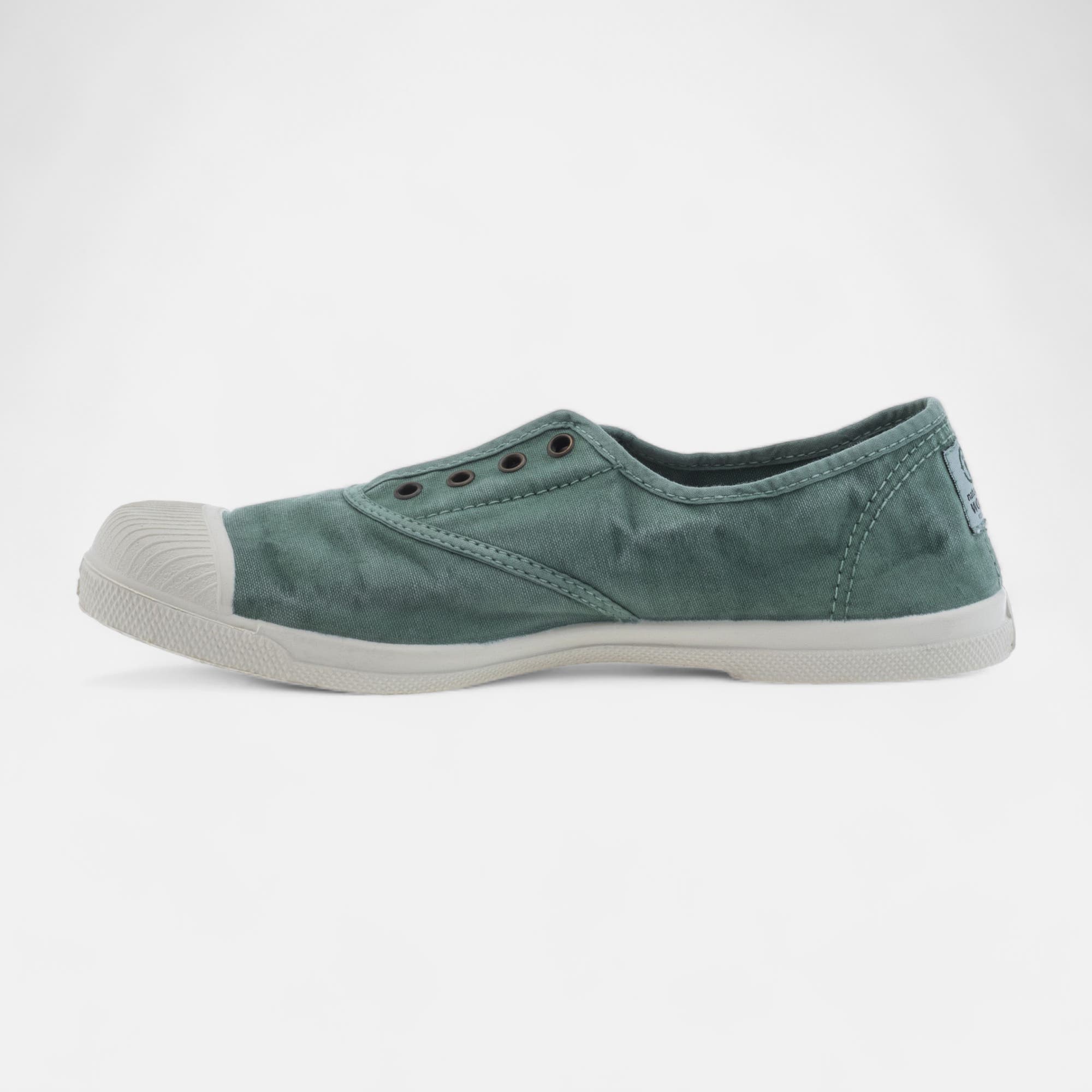 Baskets en toile Femme vert