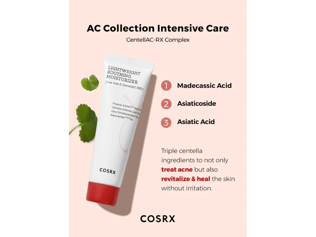 Cosrx AC Collection Lightweight Soothing Moisturizer 80 ml