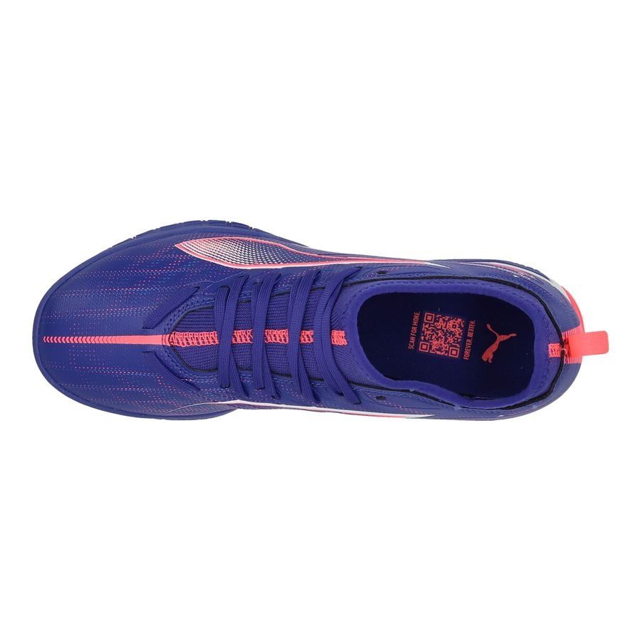PUMA Ultra 5 Match IT   Mid Formula - Lapis Lazuli/Blanc/Crépuscule Enfant