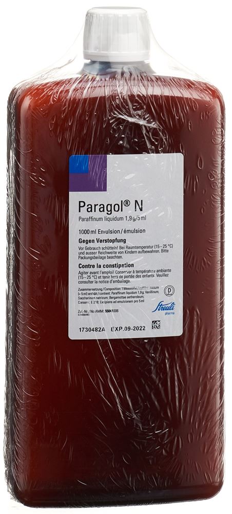 PARAGOL N Emuls Fl 1000 ml<br>1000 ml, Flasche, Emulsion zum Einnehmen