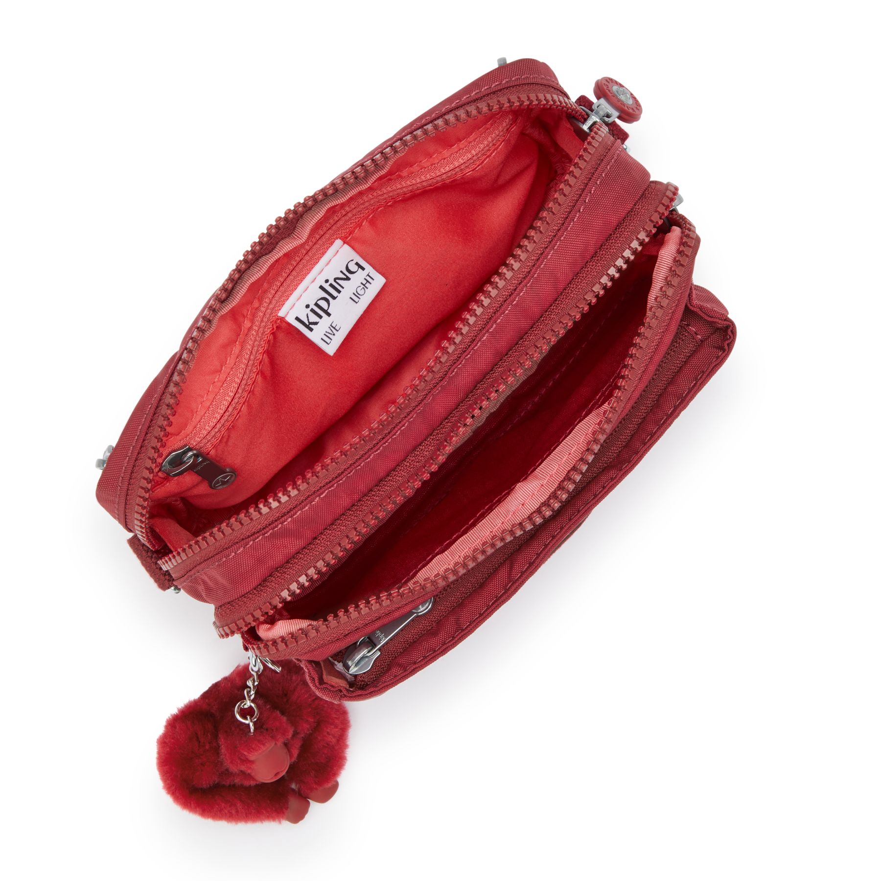 ABANU MULTI Mini sac 2 en 1 banane et à bandoulière - Funky Red