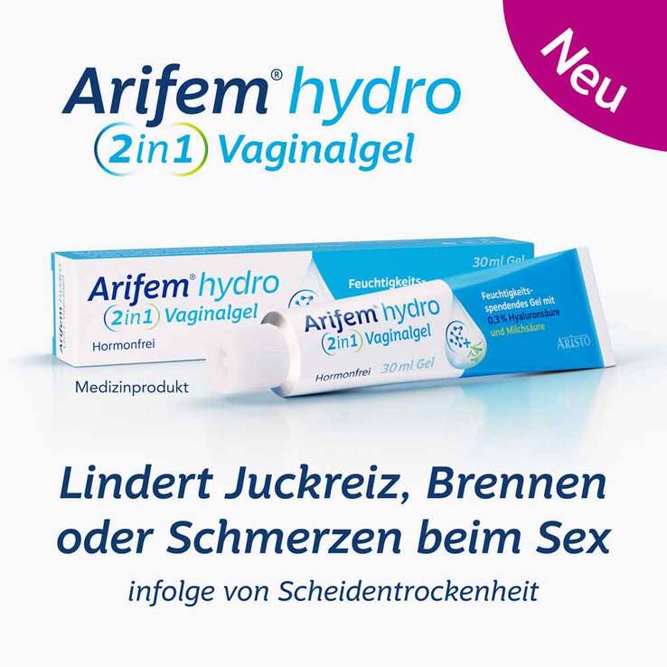 Arifem hydro 2in1 Vaginalgel, 30 ml