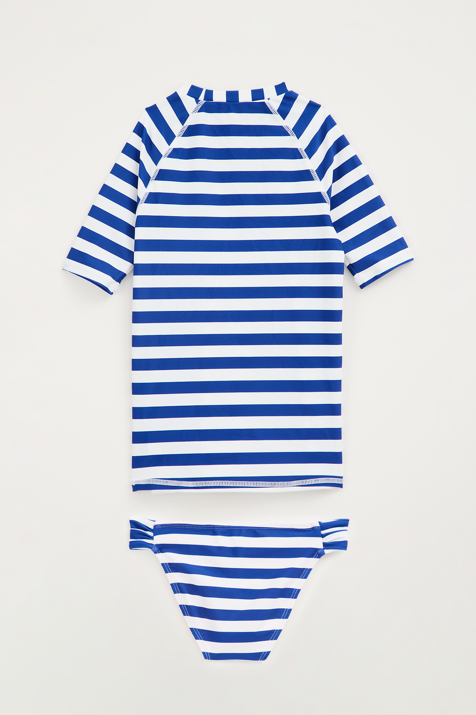 Meisjes UV bikiniset met dessin WE Fashion Marineblauw