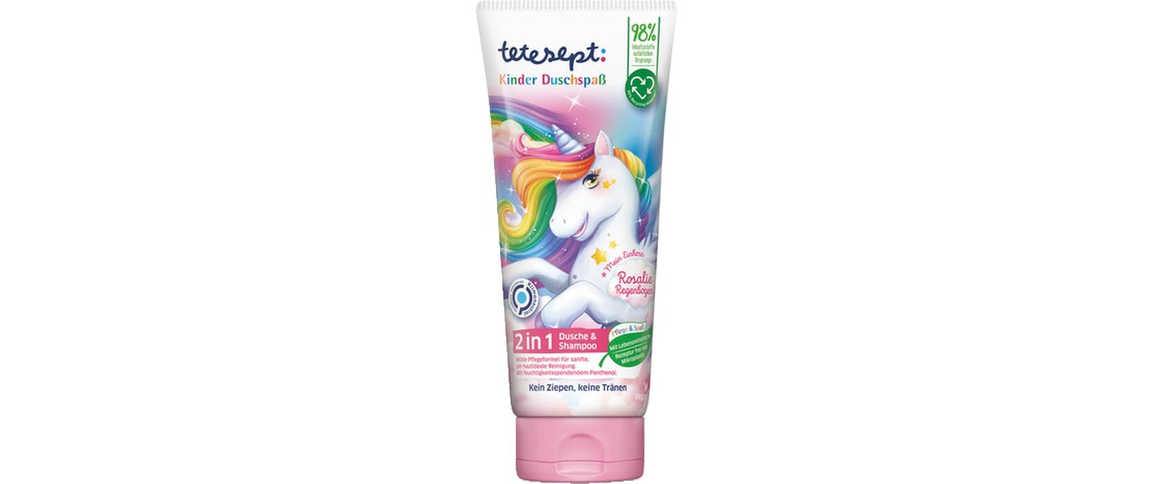 Duschgel & Shampoo 2in1 Mein Einhorn 200 mlDuschmittel und Shampoo mit milder Pflegeformel für Kinder