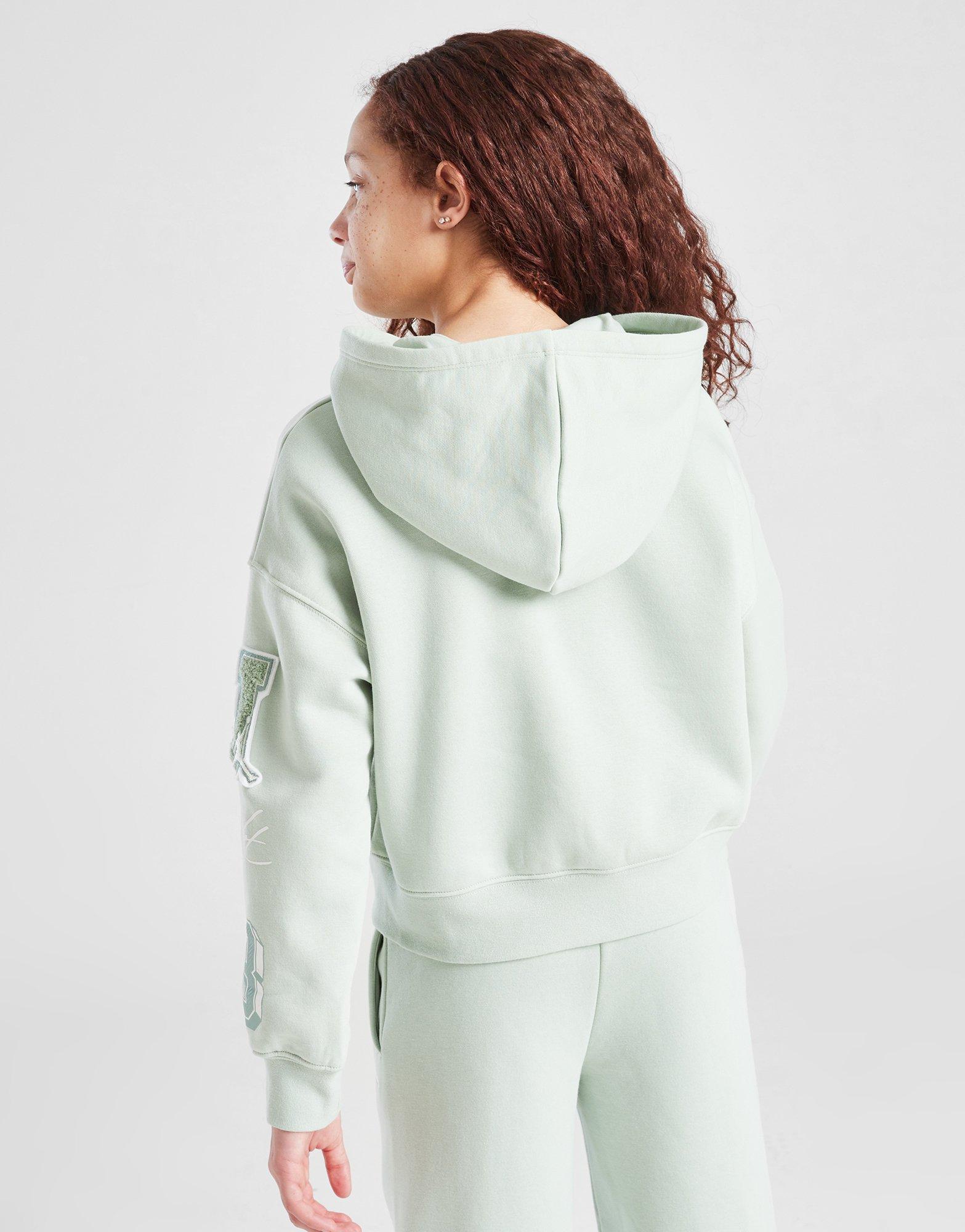 Jordan Sweat à Capuche Crop Zippé Junior