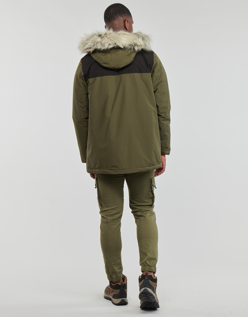 Helly Hansen - PATROL PARKA - Kaki / Noir