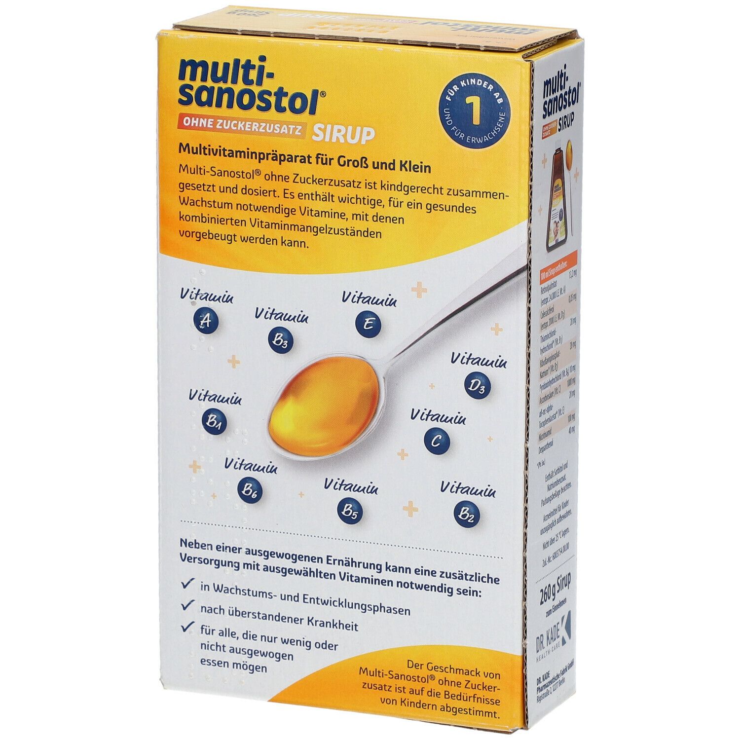Multi-Sanostol® Sirup ohne Zucker
