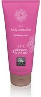 Shiatsu Massage- & Glide Gel 2 In 1 - Framboos