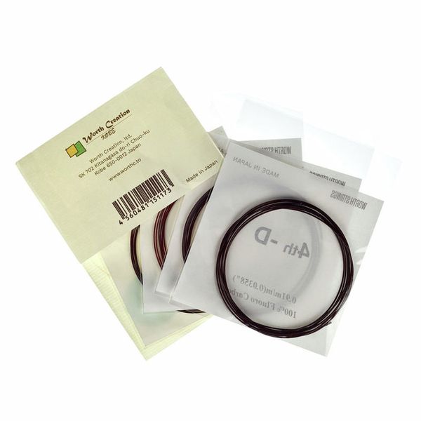 Worth Strings B-B Baritone Ukulele Set
