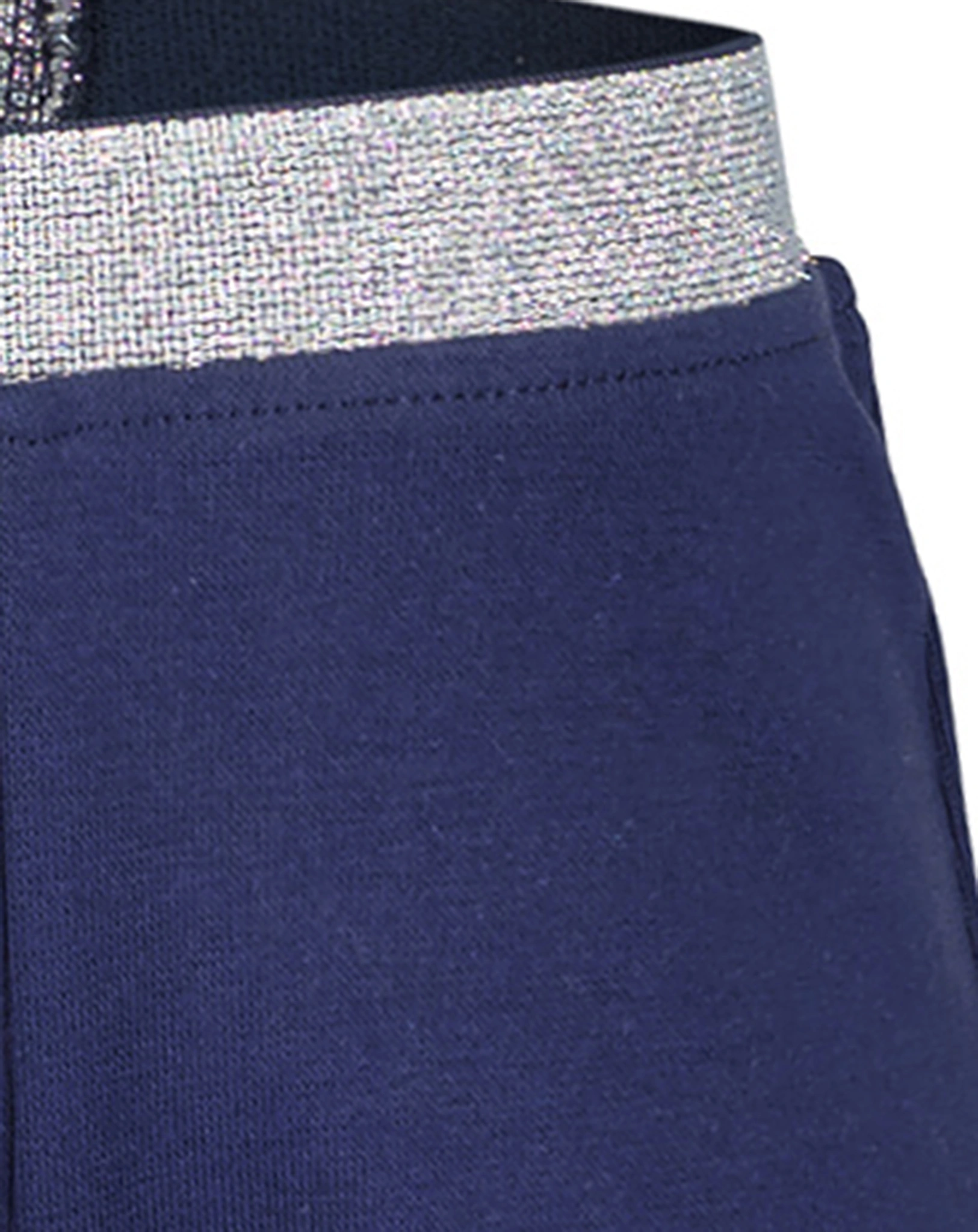 Ripp-Leggings GLITZERBUND in ultramarin