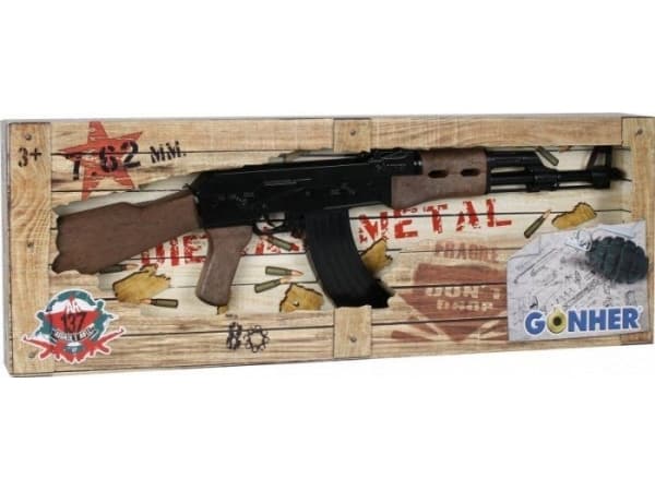 Gonher AK47 Commando Rifle with 8 rounds