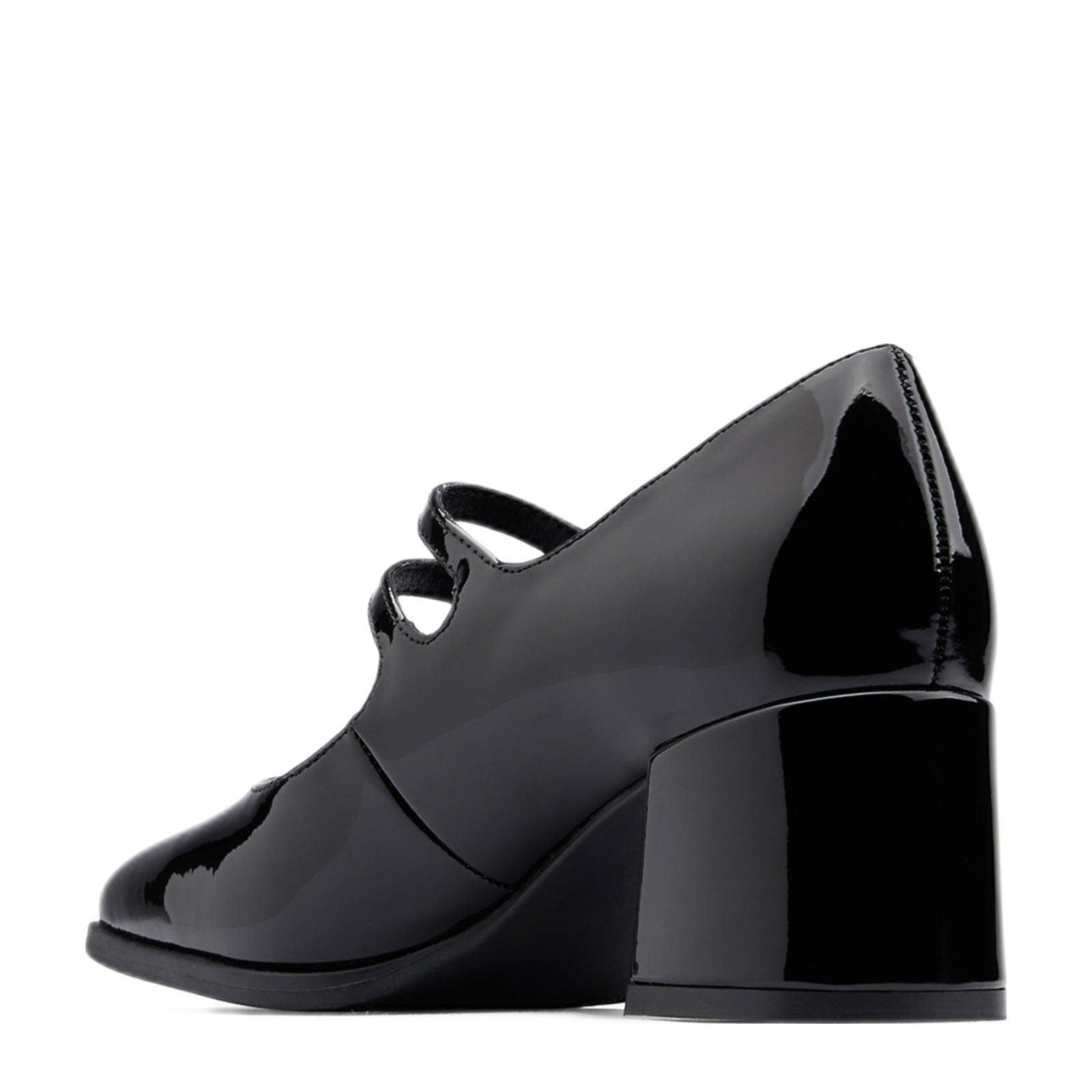 Graceland lak pumps zwart