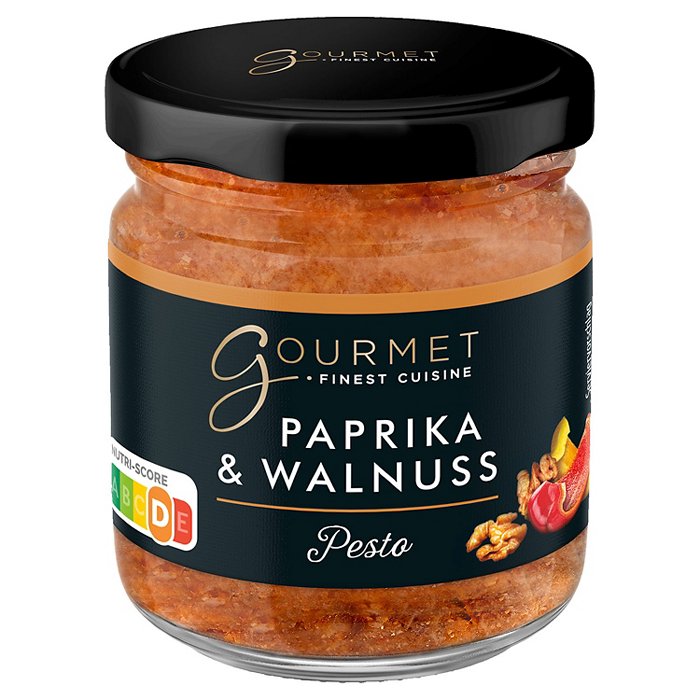 GOURMET FINEST CUISINE Pesto 190 g, Paprika-Walnuss