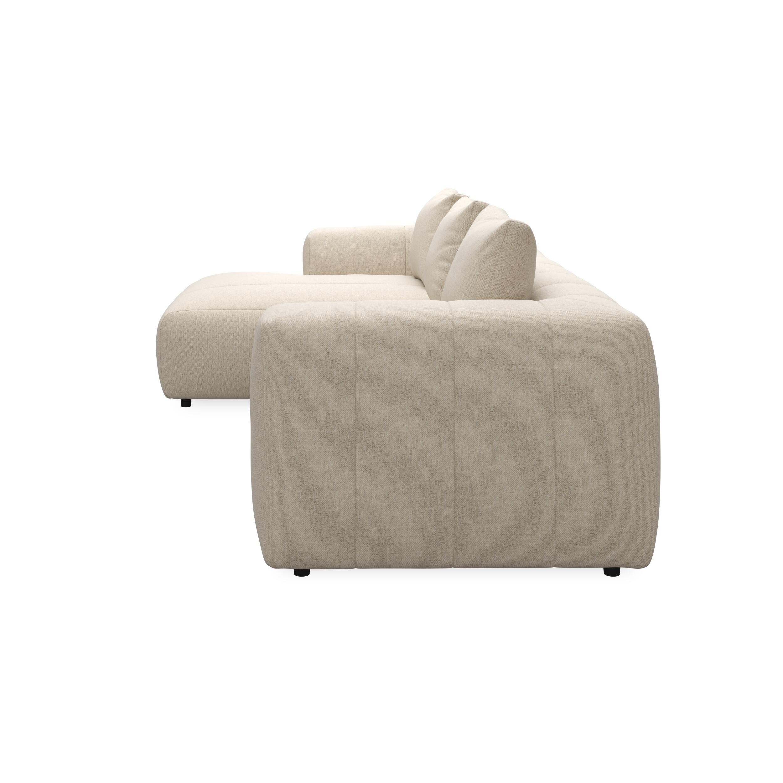 Ingvar venstrevendt sofa med chaiselong