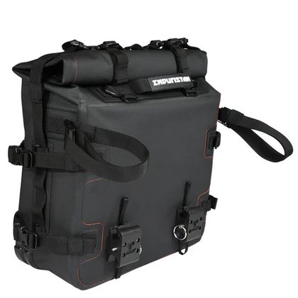 Sacoches cavalières Enduristan Monsoon Evo S (24 litres) vendu à l'unité Universel - Noir