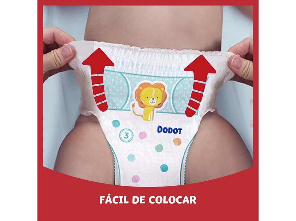 FRALDAS CUECA PANTS DODOT T4 9-15KG 62 UN