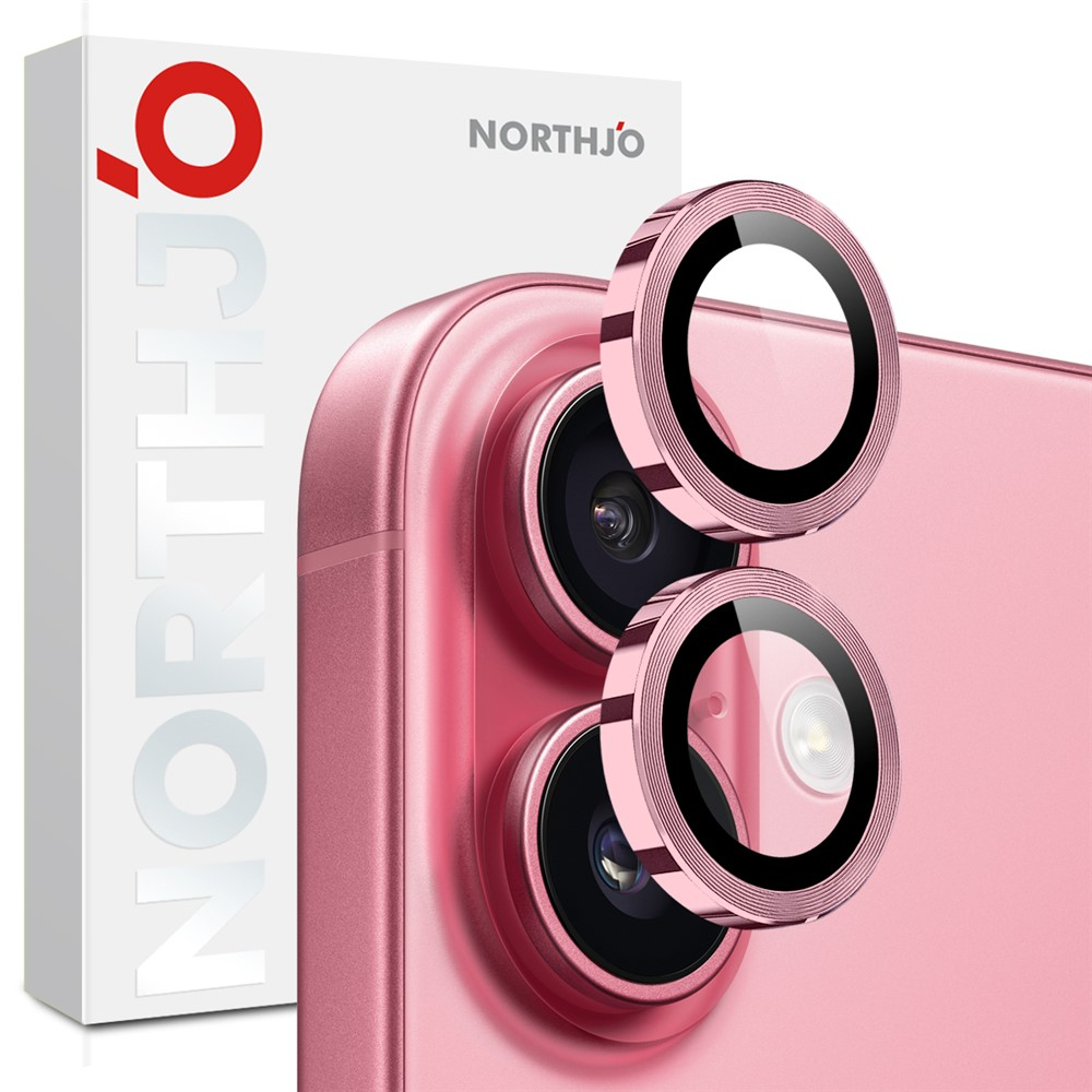 iPhone 17 Kameraschutz Objektiv Ring Protector Abdeckung - Rosa