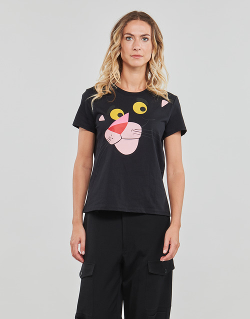 Desigual - HELLO PINK PANTHER - Noir