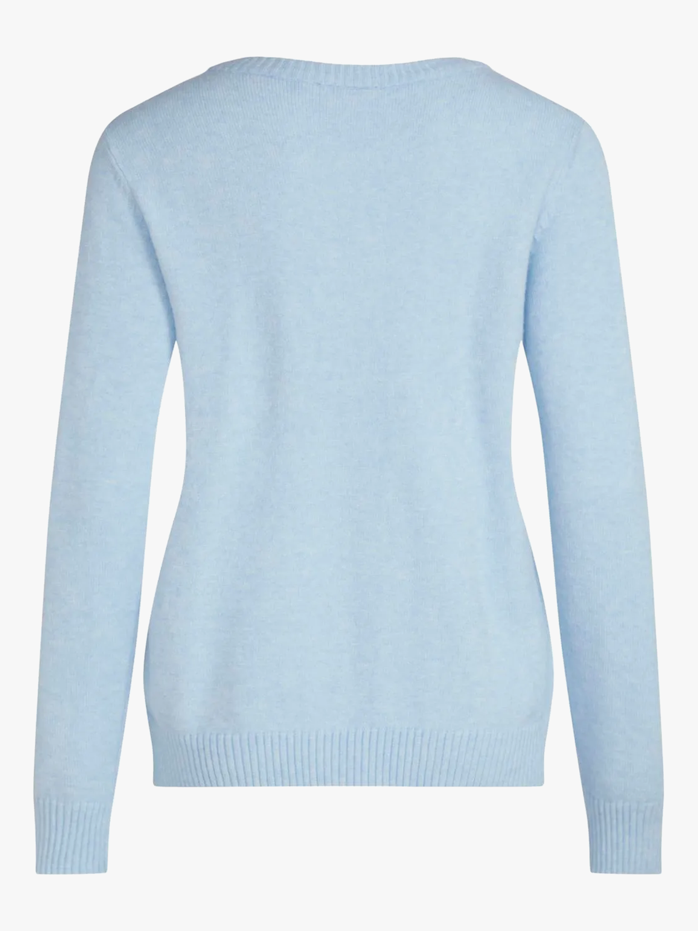 Viril O-Neck Long Sleeve Knit Top
