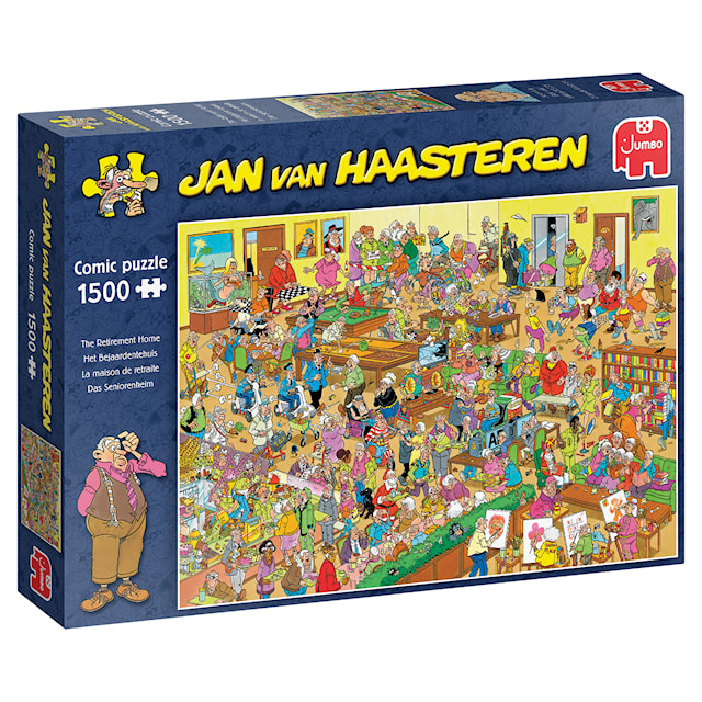 Jan Van Haasteren Senior Home Puslespill 1500 brikker, Jumbo