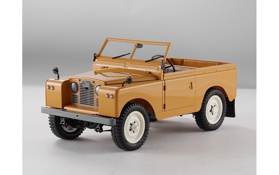 Scale Crawler Land Rover Serie II Gelb, RTR, 1:12<br>Detailgetreuer Scaler mit 2-Gang Getriebe