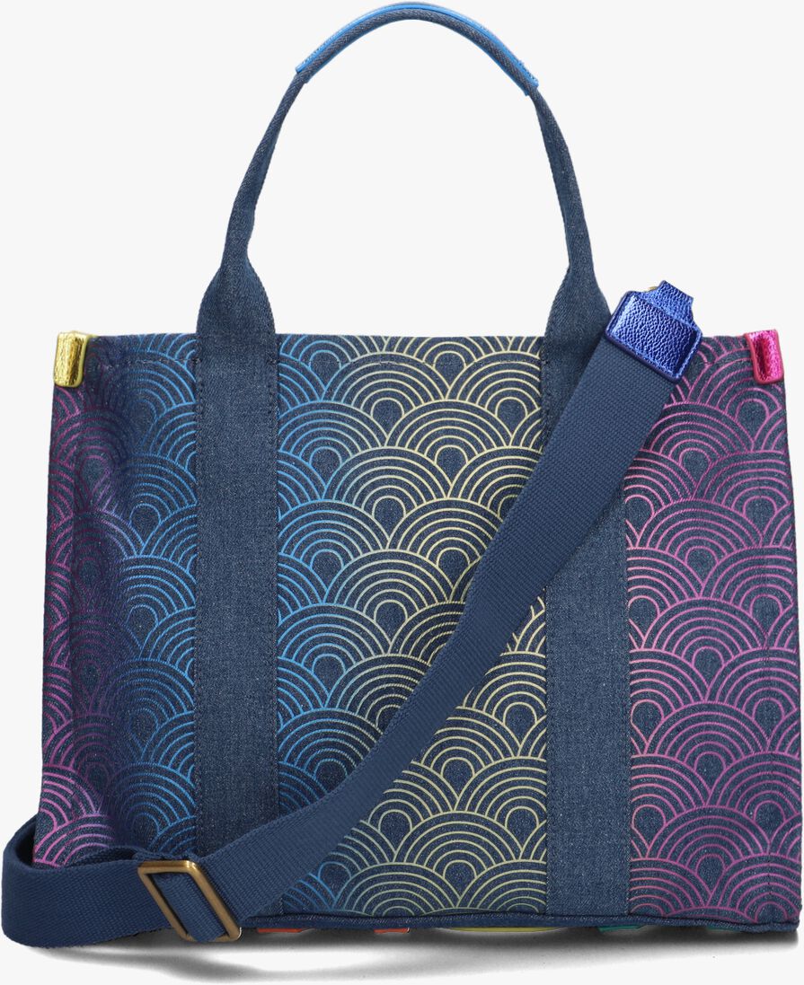KURT GEIGER LONDON blauwe kurt geiger london schoudertas southbank tote