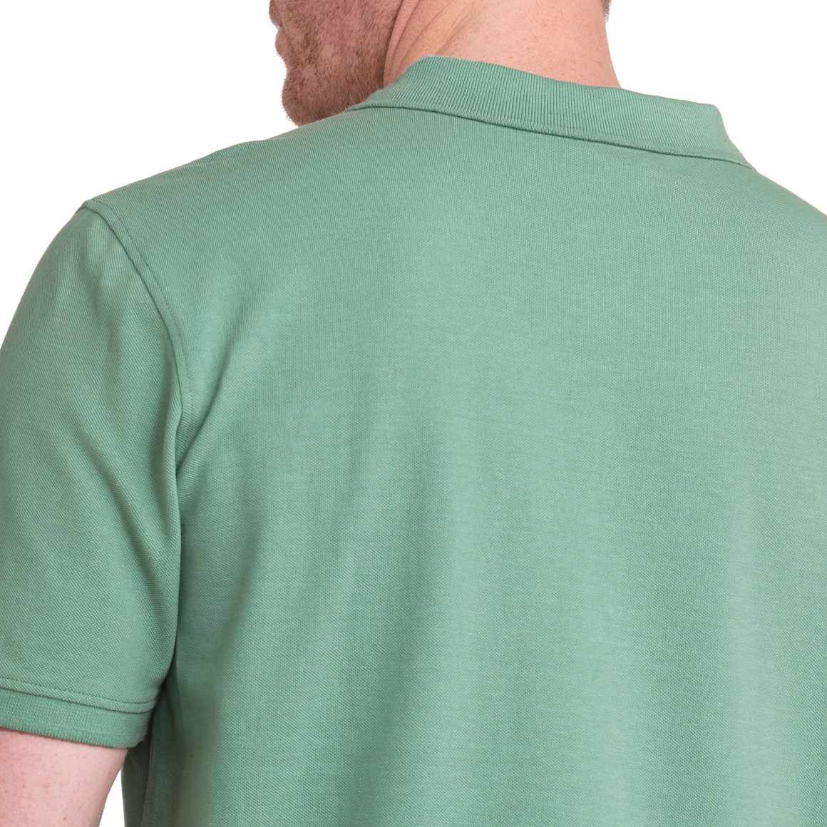 Jonas Nielsen Herren Poloshirt unifarben grün