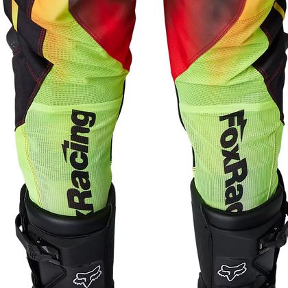 Pantalon cross Fox YOUTH 180 - STATK - Rouge / Noir