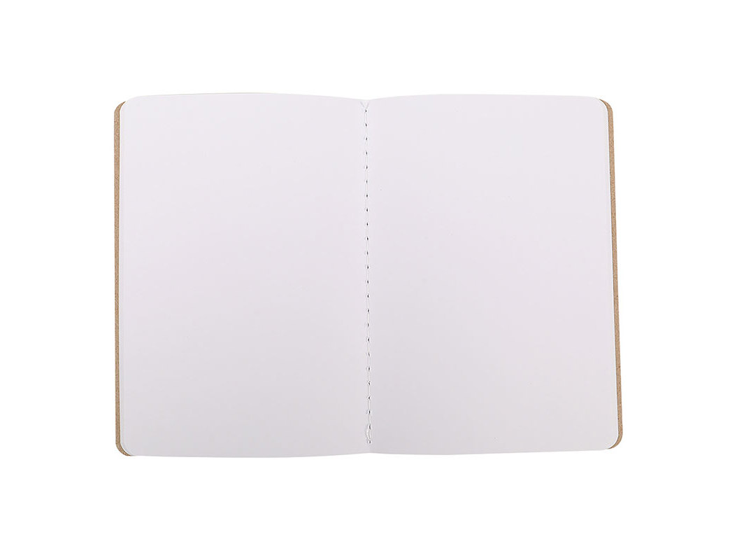 CADERNO AGRAFADO A6 AUCHAN LISO