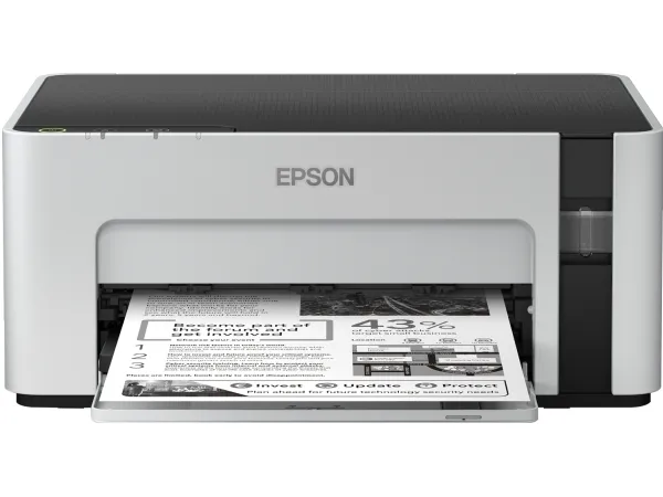 Epson EcoTank ET-M1100 - Printer - S/H - blækprinter - kan genopfyldes - A4/Legal - 1440 x 720 dpi - op til 15 spm - kapacitet: 150 ark - USB 2.0