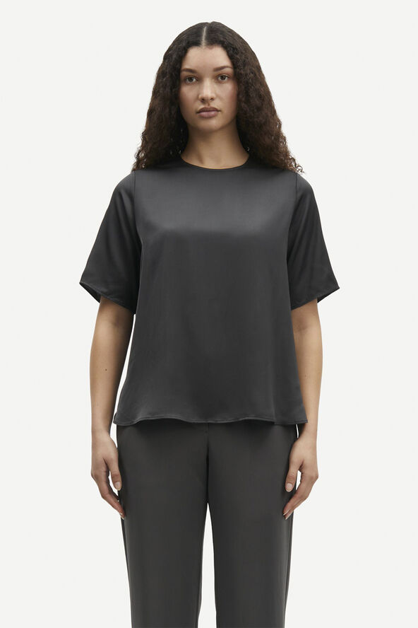 Samsøe Samsøe Denise top 14905 Black oyster